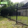 Black Steel Fence Wrought Iron Fence for Garden